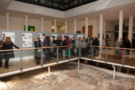 Exposición "Premio Reina Sofía de Poesía Iberoamericana (1992-2014)". Homenaje a María Victoria Atencia. Edificio del Rectorado. Diciembre de 2014