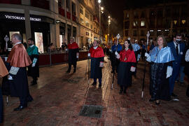 Estación de Penitencia de la Hermandad de los Estudiantes. Málaga. Abril de 2022