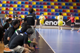 Partido Japón - República Checa. Categoría femenina. Campeonato del Mundo Universitario de Balonmano. Antequera. Julio de 2016