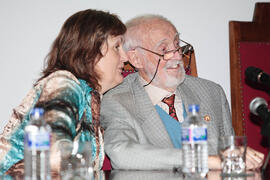 José Luis Sampedro en las II Jornadas Andaluzas de Enseñanza de Economía de la Facultad de Ciencias Económicas y Empresariales de la Universidad de Málaga. Enero de 2009