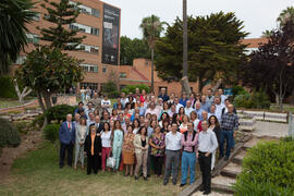 Foto de grupo. Facultad de Ciencias Económicas y Empresariales. Campus de El Ejido. Mayo de 2015