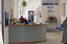 Recepción. Centro Internacional de Español. Málaga. Enero de 2015