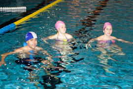Congreso de deporte del 5º Congreso Internacional de actividad físico-deportiva para mayores de la Universidad de Málaga. Complejo Polideportivo Universitario. Marzo de 2013