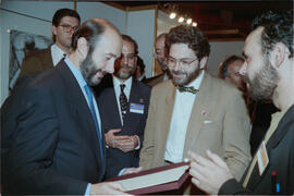 Inauguración del Salón Internacional del Estudiante. Granada. Octubre de 1992