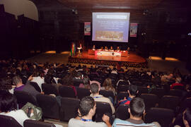 Ponencia de Jessie Jones. Panel de Expertos. 3º Congreso Internacional de Actividad Físico-Deportiva para Mayores de la Universidad de Málaga. Palacio de Ferias y Congresos de Málaga. Marzo de 2009