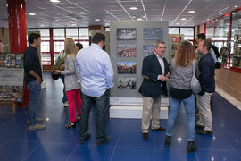 Inauguración de la exposición "Málaga en el Objetivo". Complejo Polideportivo Universitario. Mayo de 2019