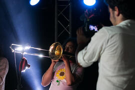 Concierto de Dry Martina. Festival Benéfico en los Baños del Carmen. Cursos de Verano de la Universidad de Málaga. Málaga. Julio de 2018