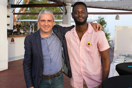 Diego Vera y César Brandon. Festival benéfico en los Baños del Carmen. Cursos de Verano de la Universidad de Málaga. Málaga. Julio de 2018