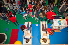 Jornadas de Puertas Abiertas de la Universidad de Málaga. Complejo Polideportivo Universitario. Marzo de 2012