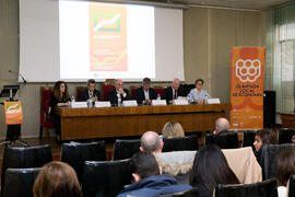 Entrega de premios de la XI Olimpiada de Economía. Facultad de Ciencias Económicas y Empresariales. Febrero de 2019