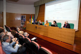 Presentación de la Jornada ASEPUC 'Coste de los servicios universitarios'. Edificio del Rectorado. Mayo 2015