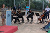 Actuación de la Joven Orquesta de Málaga. Bienvenida al alumnado de intercambio internacional de la Universidad de Málaga. Jardín botánico. Octubre de 2015