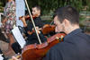 Actuación de la Joven Orquesta de Málaga. Bienvenida al alumnado de intercambio internacional de la Universidad de Málaga. Jardín botánico. Octubre de 2015