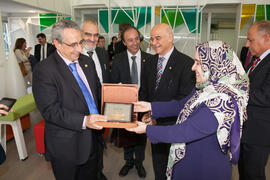 Inauguración de la Oficina de la Universidad de Sharjah, Emiratos Árabes. Jardín Botánico. Noviembre de 2015