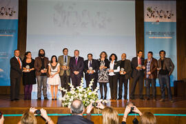 Entrega de premios del XXVI Certamen Bienal Internacional de Cine Fantástico de la Universidad de Málaga. Convento Santo Domingo, Ronda. Octubre de 2010
