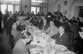 Málaga. Almuerzo en Gibralfaro. Abril de 1963