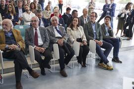 Asistentes a la inauguración de la nueva Facultad de Psicología y Logopedia de la Universidad de Málaga. Campus de Teatinos. Octubre de 2022