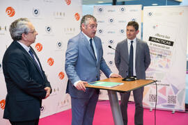 Inauguración de la IV Feria de Empleo de la Universidad de Málaga. Escuela Técnica Superior de Ingenierías Industriales. Mayo 2018