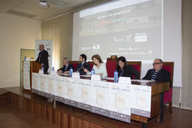 Intervención de Daniel Salobreña. Jornada de clausura del I Concurso de Creación de Empresas. Facultad de Ciencias Económicas y Empresariales. Málaga. Mayo de 2015