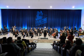 Concierto de Bandas Sonoras de la 31 edición de Fancine de la Universidad de Málaga. Auditorio de la Escuela Técnica de Ingeniería de Telecomunicaciones e Informática. Noviembre de 2021