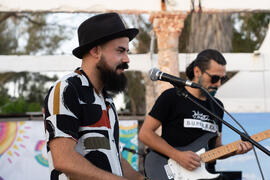 Concierto de Julia Martín. Festival solidario en los Baños del Carmen. Cursos de Verano de la Universidad de Málaga. Málaga. Julio de 2019