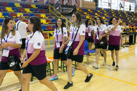 Ceremonia de inauguración. Campeonato Europeo Universitario de Balonmano. Antequera. Julio de 2017