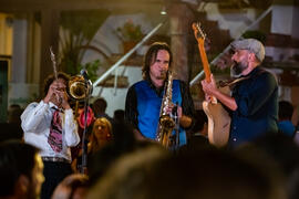 Concierto de Free Soul Band. Festival solidario en los Baños del Carmen. Cursos de Verano de la Universidad de Málaga. Málaga. Julio de 2019