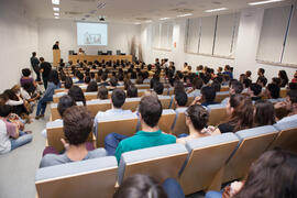 Jean-Philippe Vassal. Conferencia inaugural del curso 2015-2016 de la Escuela Técnica Superior de Arquitectura de la Universidad de Málaga. Campus de El Ejido. Octubre de 2015