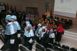 Apertura del Curso Académico 2017/2018 de la Universidad de Málaga. Salón de actos de la Facultad de Turismo. Septiembre de 2017