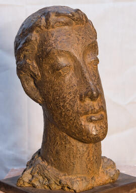 Escultura. Obra de Encarnación Hernández. Málaga. Junio de 2008