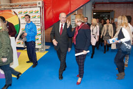 Jornadas de Puertas Abiertas de la Universidad de Málaga. Complejo Polideportivo Universitario. Abril de 2014