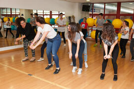 Actividades deportivas. Jornada de Puertas Abiertas de la Universidad de Málaga. Complejo Polideportivo Universitario. Abril de 2016