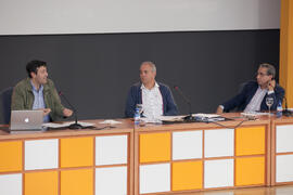 Debate electoral entre los candidatos a Rector de la Universidad de Málaga. Escuela Técnica Superior de Ingeniería Industrial. Noviembre de 2015