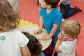 En clase. Escuela Infantil Francisca Luque. Campus de Teatinos. Mayo de 2014