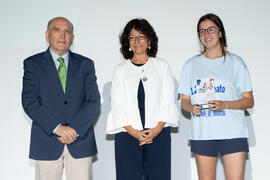 Entrega del premio a mejores equipos y deportistas de la 45ª Edición del Trofeo Rector de la UMA . Gala del Deporte Universitario 2019. Escuela Técnica Superior de Ingeniería de Telecomunicaciones. Junio de 2019