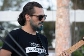 Concierto de Julia Martín. Festival solidario en los Baños del Carmen. Cursos de Verano de la Universidad de Málaga. Málaga. Julio de 2019