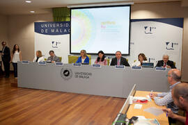 Presentación de la XIV edición de los Cursos de Verano de la Universidad de Málaga. Rectorado. Mayo 2015