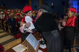 Investidura de Emilia Casas Baamonde como Doctora "Honoris Causa" por la Facultad de Derecho de la Universidad de Málaga. Paraninfo. Noviembre de 2022