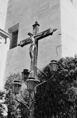 Málaga. Cruz del Cristo del Postigo de los Abades. Agosto de 1963