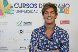 Xavi Martínez. Curso "Periodismo y comunicación". Cursos de Verano de la Universidad de Málaga. Ronda. Julio de 2018