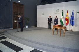 Discurso de Teodomiro López en su toma de posesión como Rector de la Universidad de Málaga. Palacio de San Telmo, Sevilla. Febrero de 2024