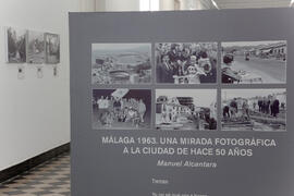 Exposición "Málaga 1963. Una mirada fotográfica a la ciudad de hace 50 años" en La Térmica. Febrero de 2014