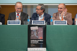 Inauguración de las jornadas. Olimpiada Española de Economía, Fase Nacional. Sala Unicaja de Conciertos María Cristina. Málaga. Junio de 2015