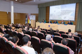 Acto de clausura. Curso "La ciudad como arquetipo. Literatura, historia y arte. Europa y América". Edificio del Rectorado. Septiembre de 2018