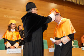 Investidura de Jorge Martínez-Vázquez como Doctor "Honoris Causa" por la Universidad de Málaga. Edificio del Rectorado. Julio de 2025