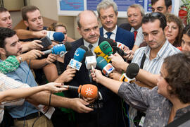 Inauguración del Museo de Informática. E.T.S.I. Informática y Telecomunicaciones. Málaga. Septiembre de 2007