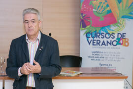 Emilio Alba Conejo. Curso "Turismo sanitario: asignatura pendiente". Cursos de Verano de la Universidad de Málaga. Marbella. Julio de 2018