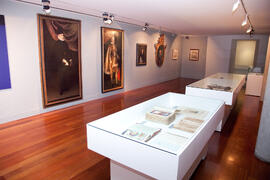 Inauguración de la exposición "Málaga Moderna siglos XVI, XVII y XVIII". Rectorado. Marzo de 2011