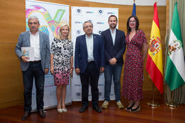 Autoridades. Acto de clausura. Cursos de Verano de la Universidad de Málaga. Málaga. Julio de 2019