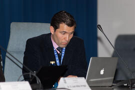 Elvis Álvarez Carnero. Panel de expertos del 4º Congreso Internacional de Actividad Físico-Deportiva para Mayores. Escuela Técnica Superior de Ingeniería Informática y Telecomunicaciones. Marzo de 2011